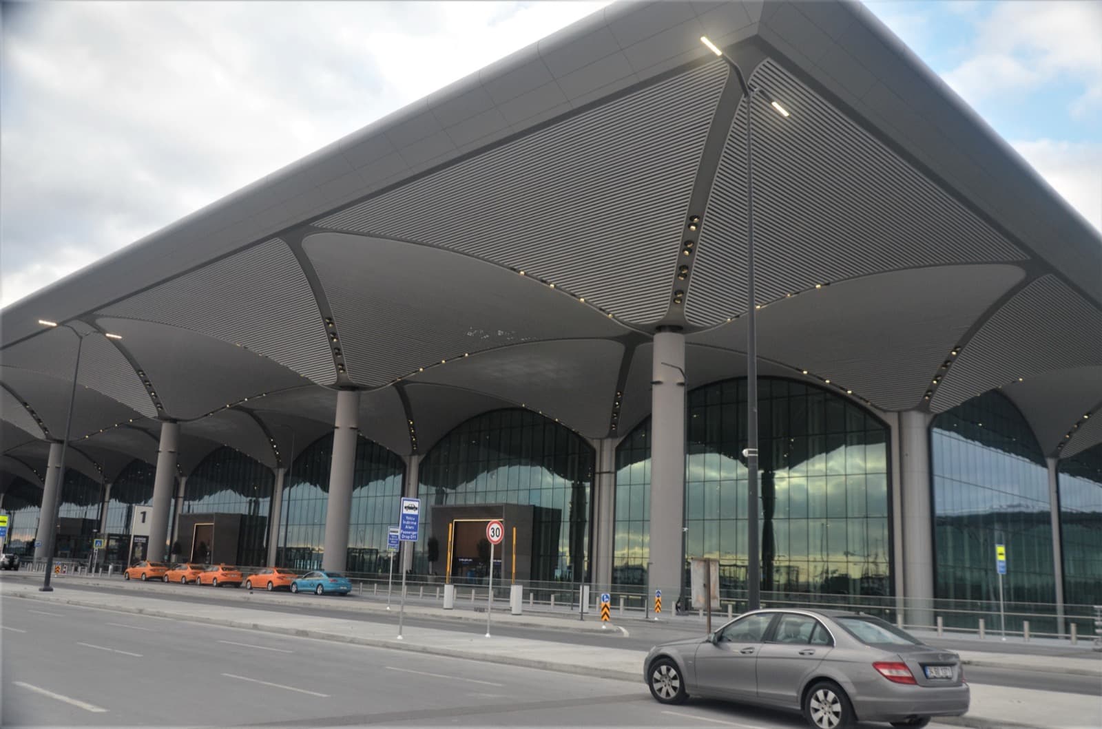 Main terminal building of Istanbul Airport